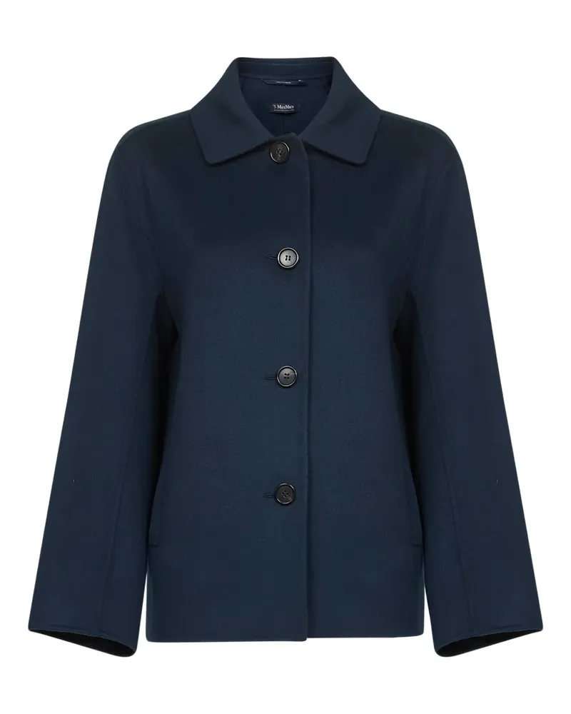 Max Mara Jacke mit vier Knöpfen - Blau Blau