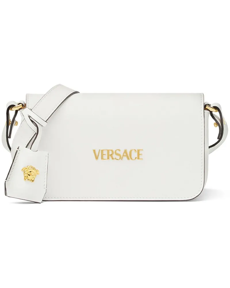 Versace Tag Mini-Tasche - Weiß Weiß