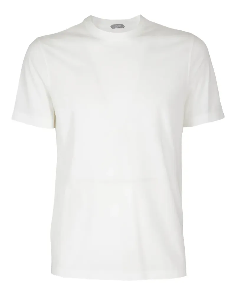 Zanone Klassisches T-Shirt - Weiß Weiß
