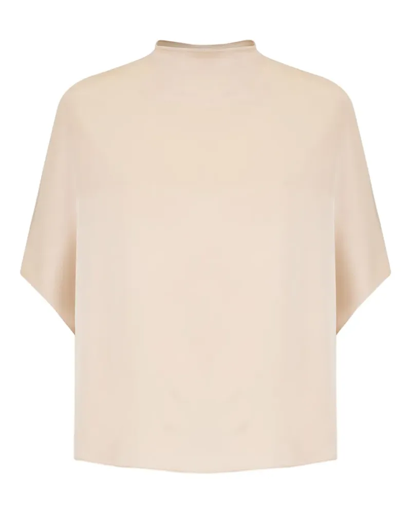 LAPOINTE Cape-Oberteil aus Satin - Nude Nude