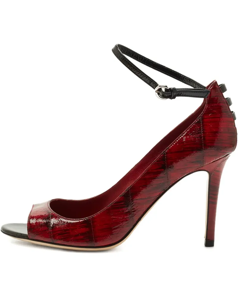 Sergio Rossi Pumps mit Zehenriemen - Rot Rot