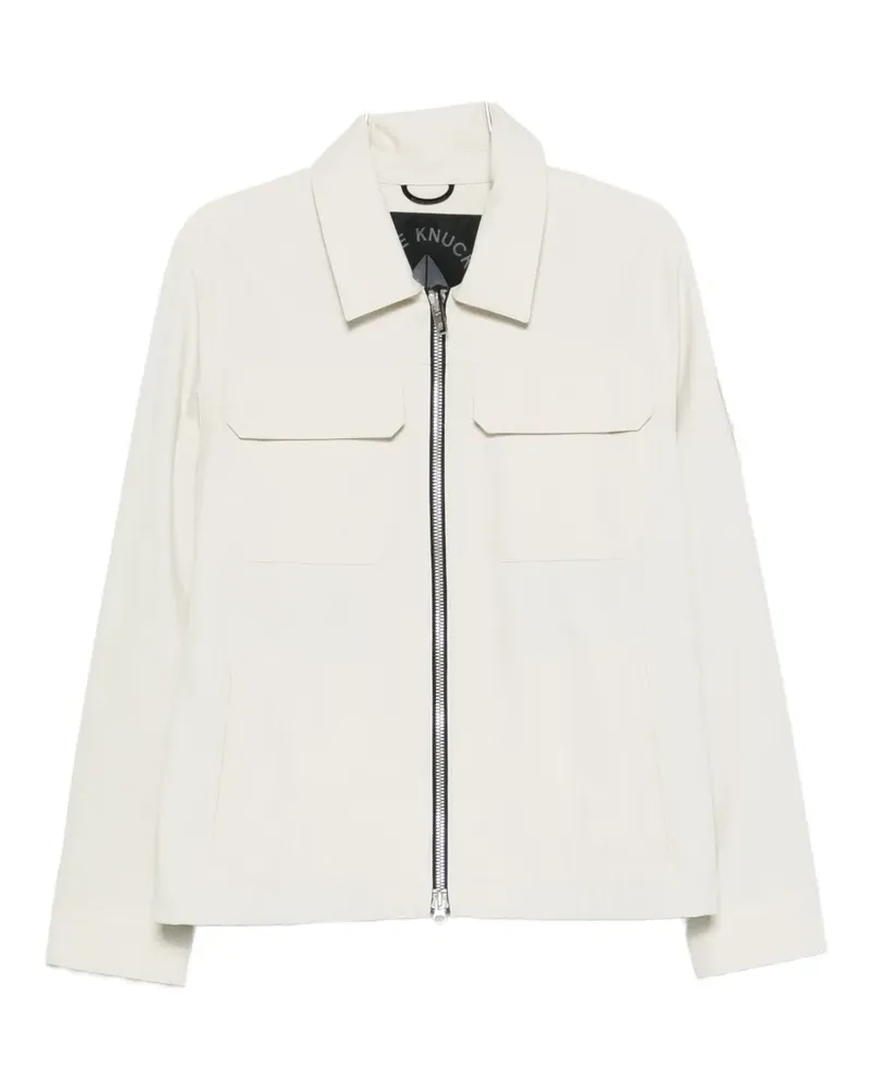 Moose Knuckles Jacke mit Klappentaschen und Reißverschluss - Nude Nude