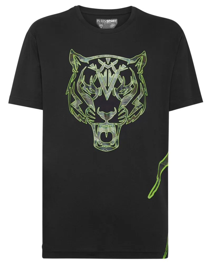 Philipp Plein T-Shirt mit Logo-Print - Schwarz Schwarz