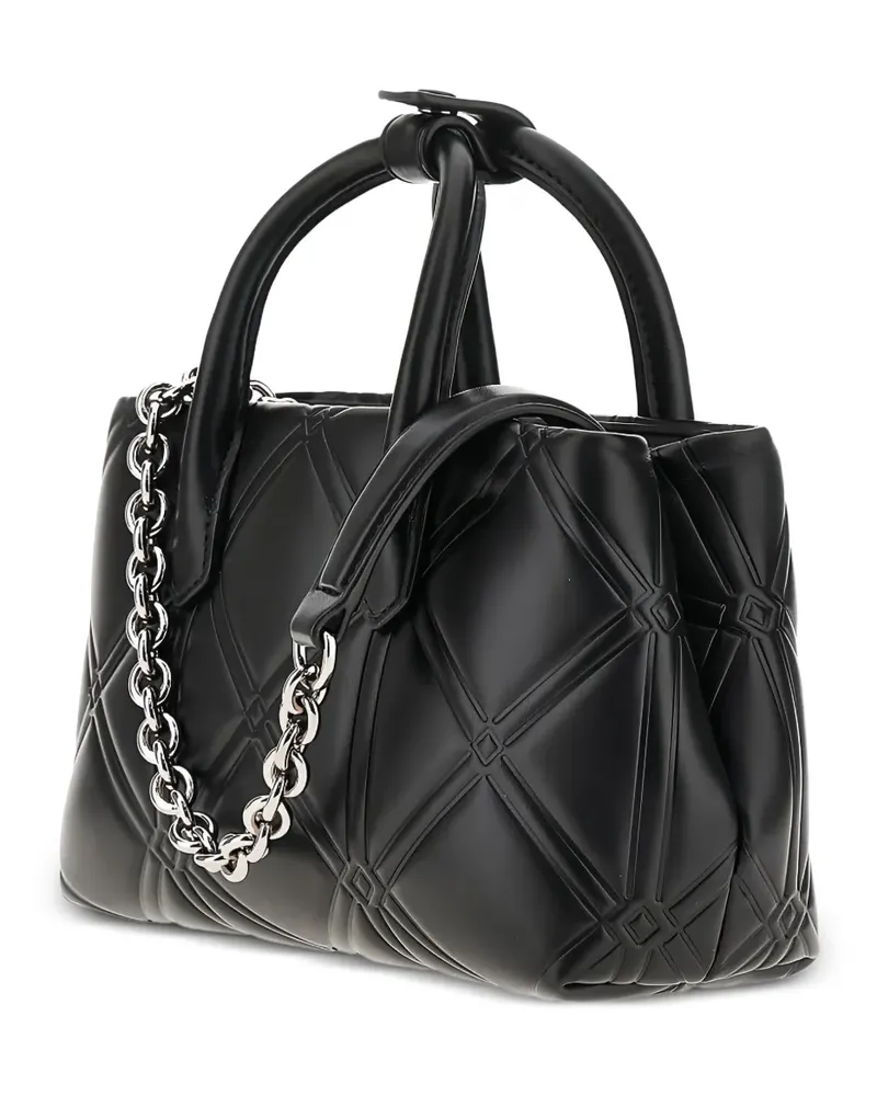 Emporio Armani Gesteppter Shopper - Schwarz Schwarz