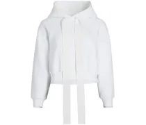 Medallion organic-cotton hoodie
