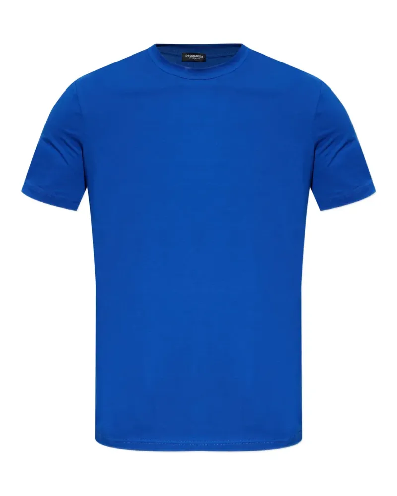 Dsquared2 logo-print T-shirt - Blau Blau