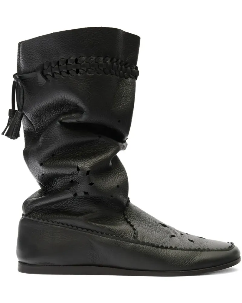 Isabel Marant Stiefel mit Quasten - Schwarz Schwarz