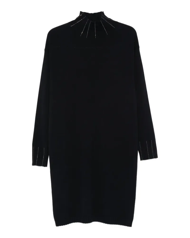 Fabiana Filippi bead-embellished midi dress - Blau Blau