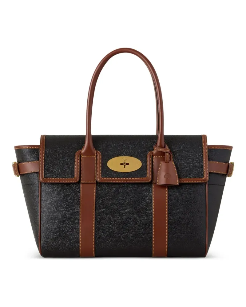 Mulberry Bayswater lock-detail tote bag - Schwarz Schwarz