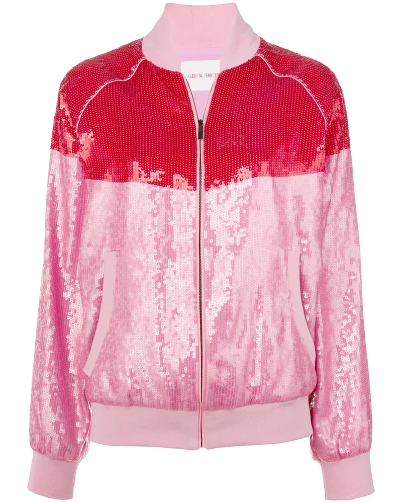 Alberta Ferretti Rainbow Week' Jacke - Rosa Rosa