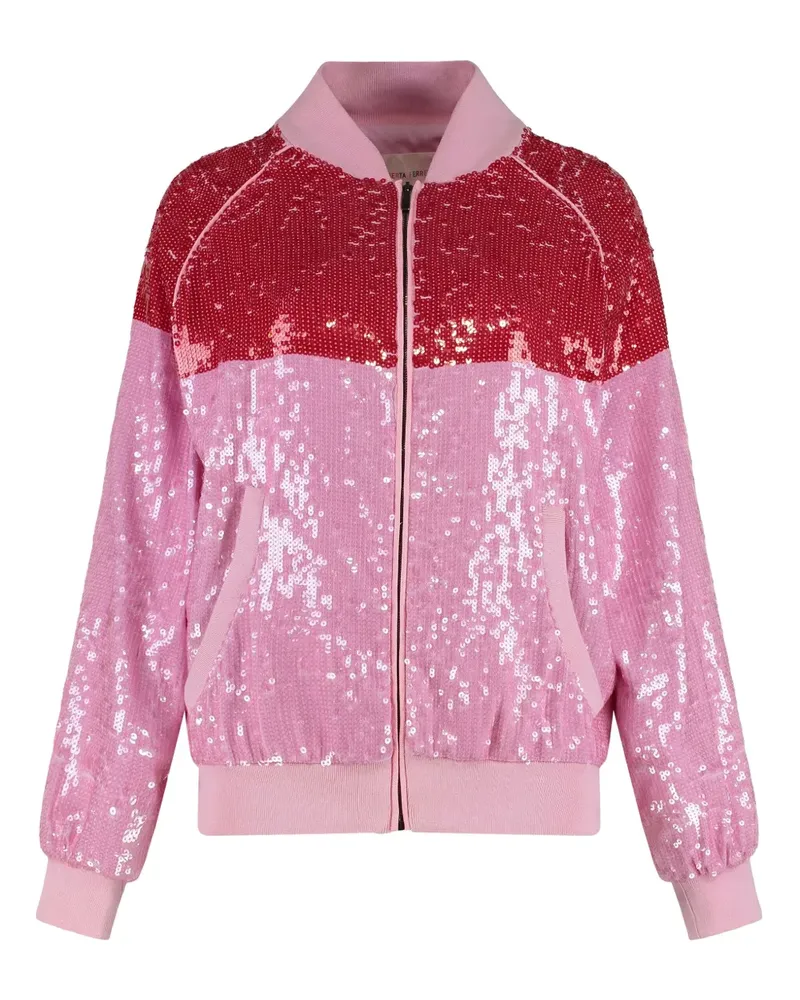 Alberta Ferretti Rainbow Week' Jacke - Rosa Rosa