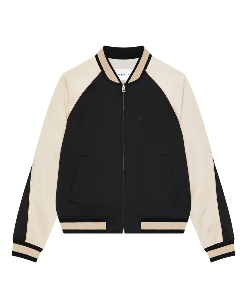 Givenchy Couture Seam pearl-embellished souvenir jacket - Schwarz Schwarz