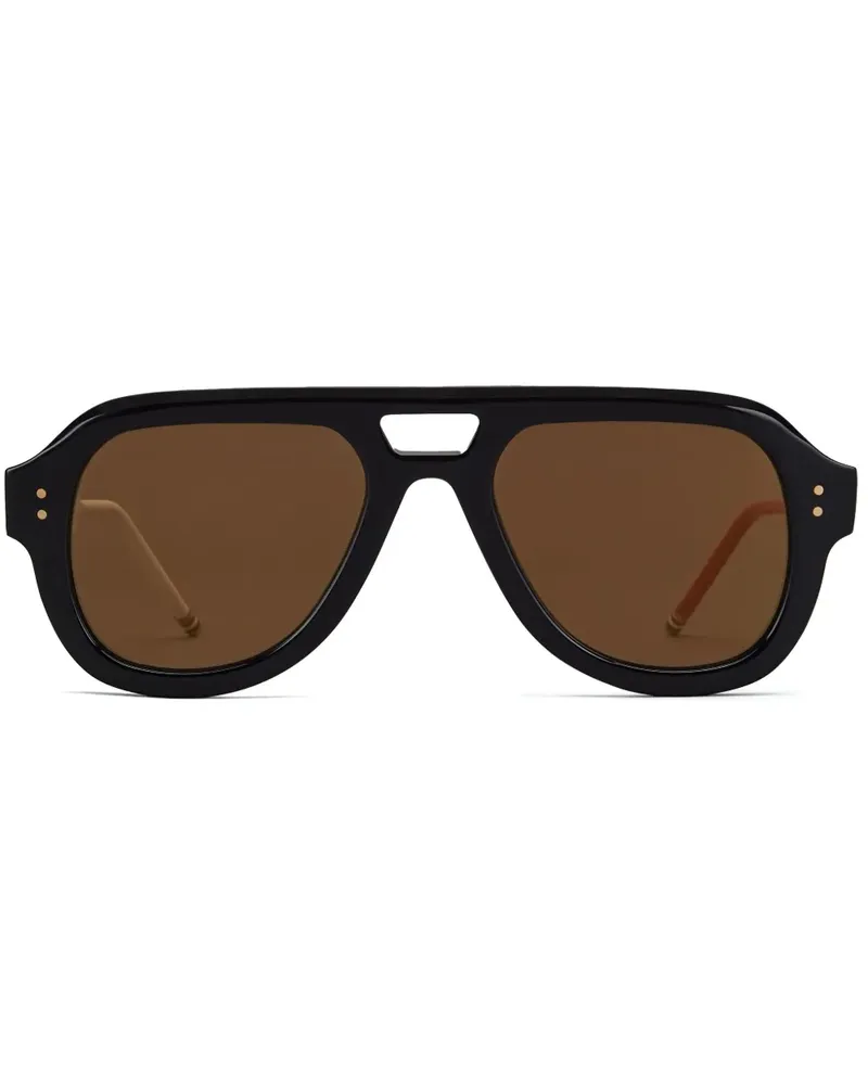 Thom Browne Getönte Pilotenbrille - Blau Blau