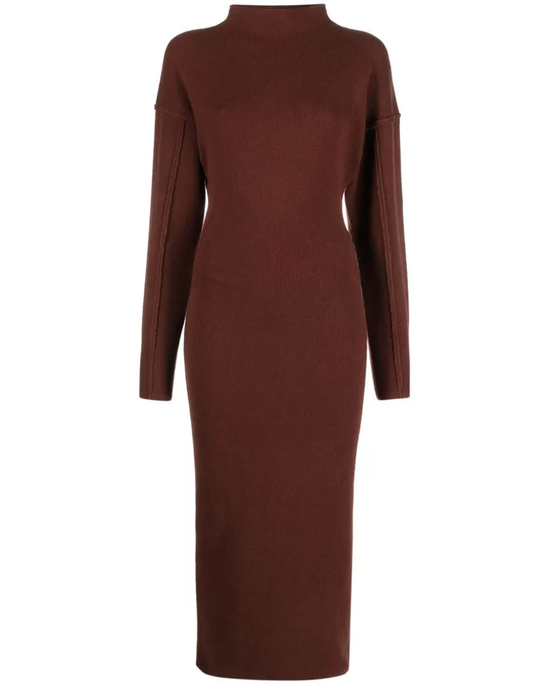 DESTREE Klassisches Kleid - Braun Braun