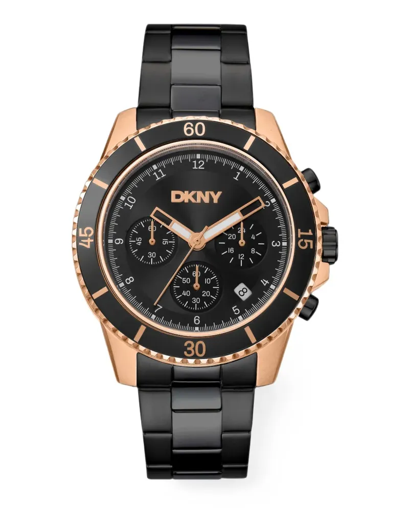 DKNY Classic 42mm watch - Schwarz Schwarz