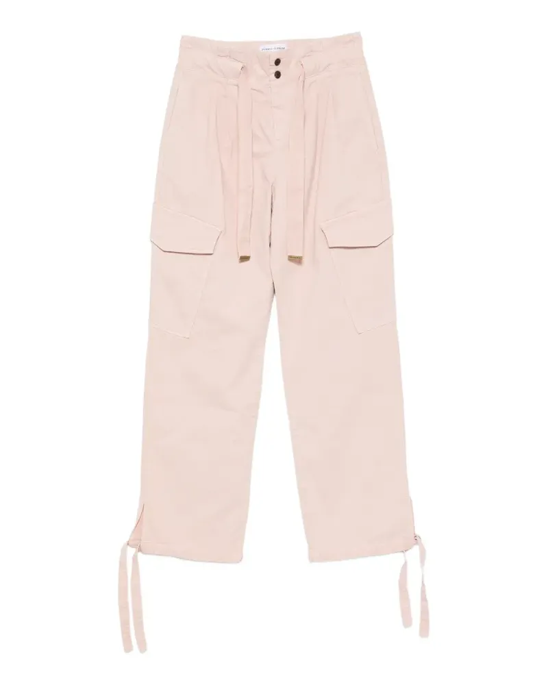 Pinko Coperto button-up cargo trousers - Rosa Rosa