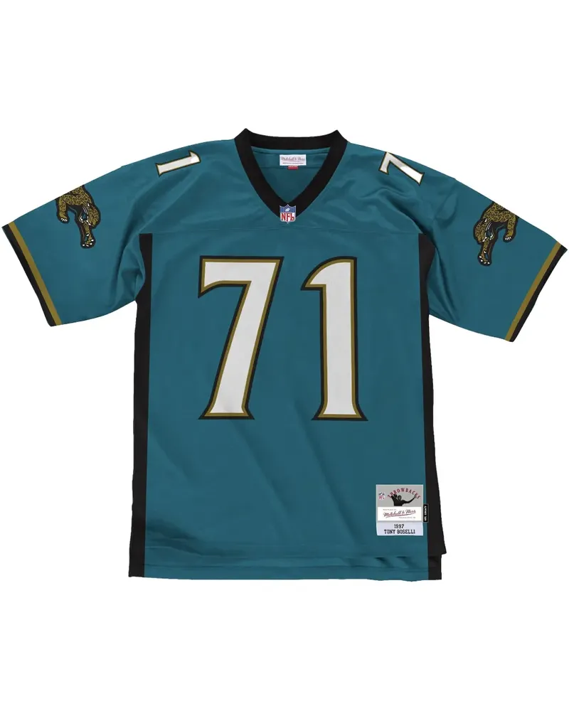 Mitchell & Ness NFL Legacy "Jaguars 1997 Tony Boselli" Trikot - Blau Blau