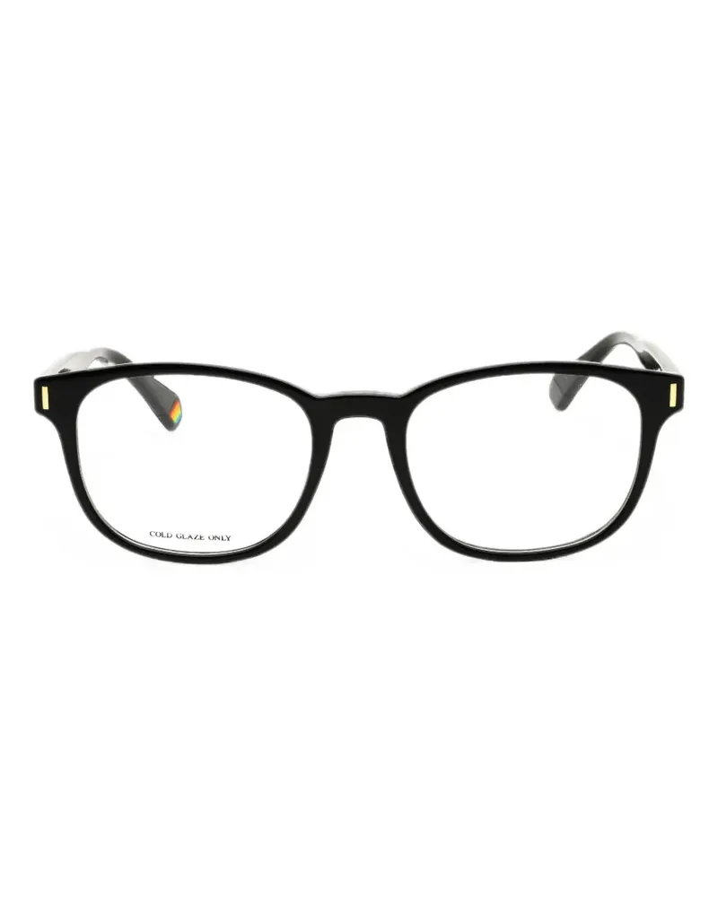 Polaroid square-frame glasses - Schwarz Schwarz