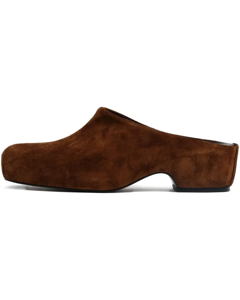 BIMBA Y LOLA Mules mit eckiger Kappe - Braun Braun