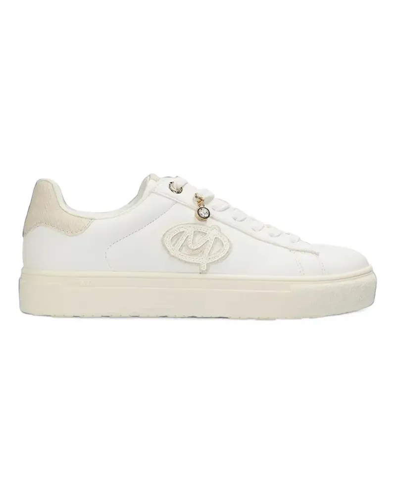 Mexx Sneakers mit Schlangen-Effekt - Weiß Weiß