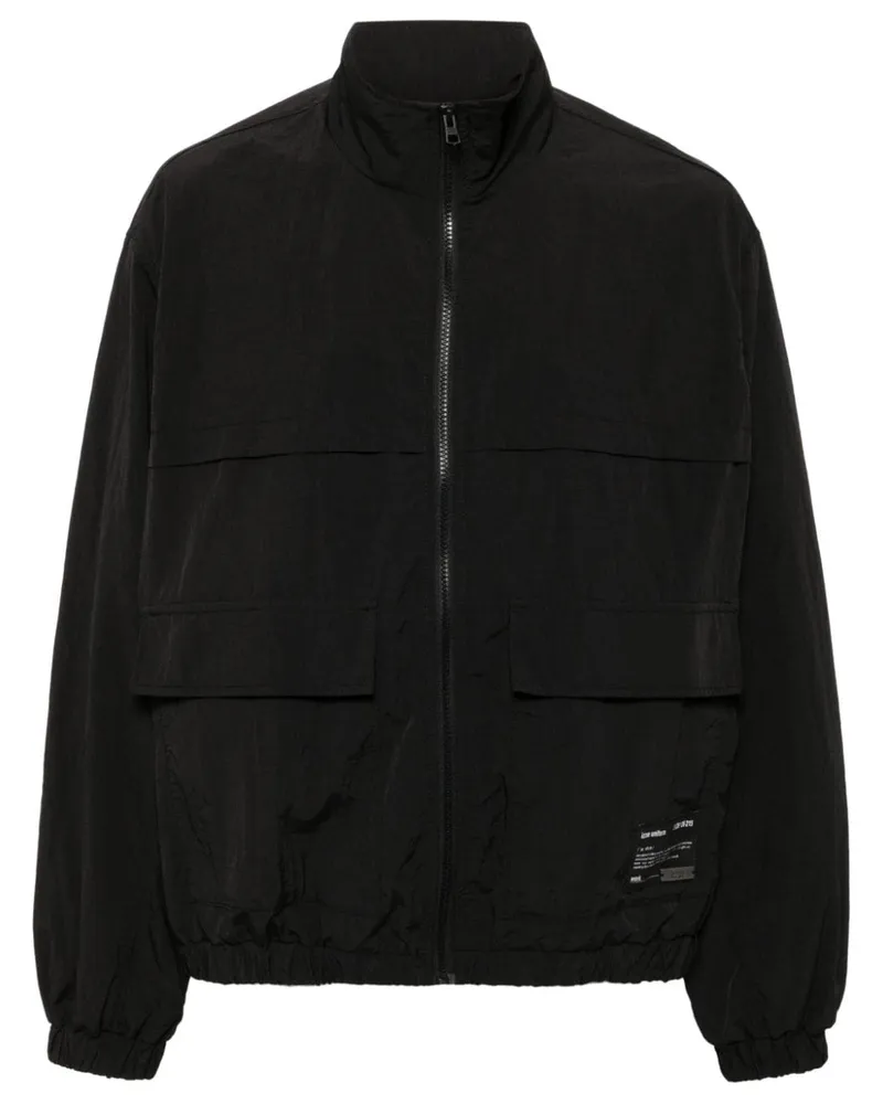 Izzue Jacke mit Reißverschluss - Schwarz Schwarz
