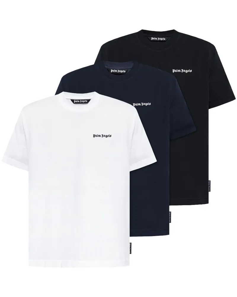 Palm Angels Set aus drei T-Shirts - Weiß Weiß
