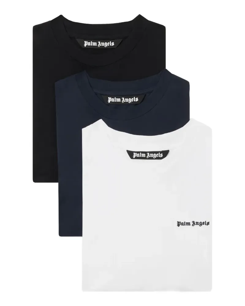 Palm Angels Set aus drei T-Shirts - Weiß Weiß