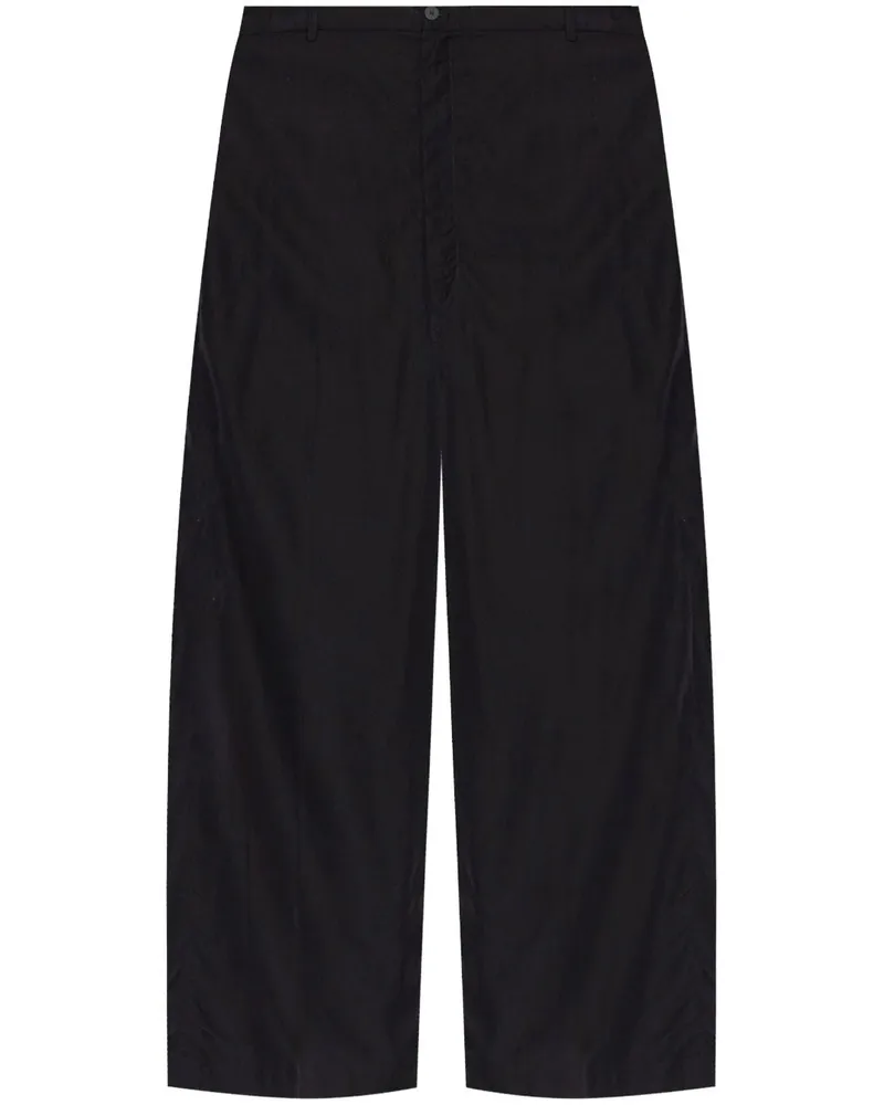 Balenciaga Oversized-Hose mit hohem Bund - Schwarz Schwarz
