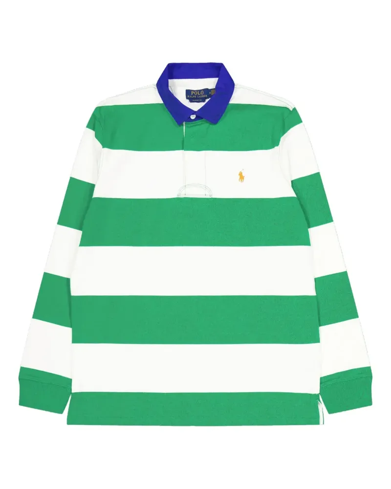 Ralph Lauren Gestreiftes Poloshirt - Grün Grün