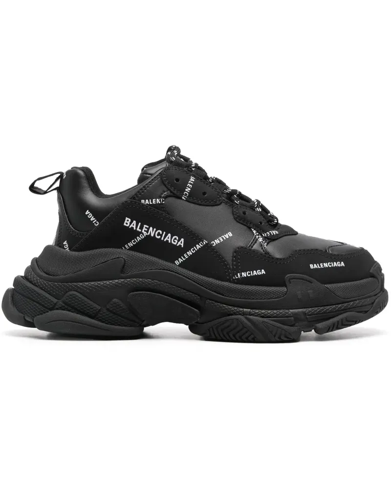 Balenciaga Triple S Sneakers - Schwarz Schwarz