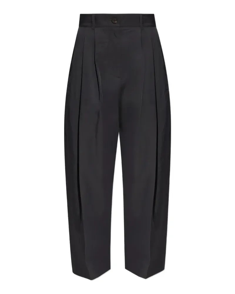 Studio Nicholson pleated acuna trousers - Schwarz Schwarz