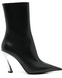 Thierry Mugler Stiefel aus Leder 95mm Schwarz