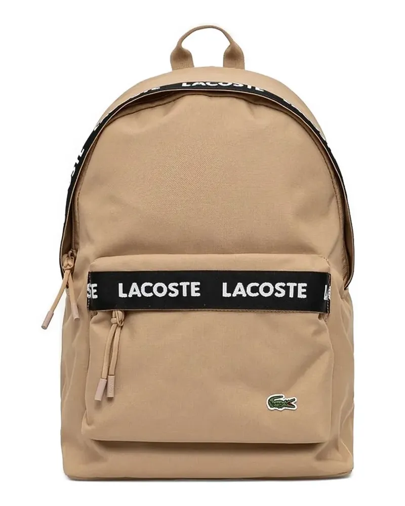 Lacoste Neocroc Rucksack mit Logo-Band - Braun Braun