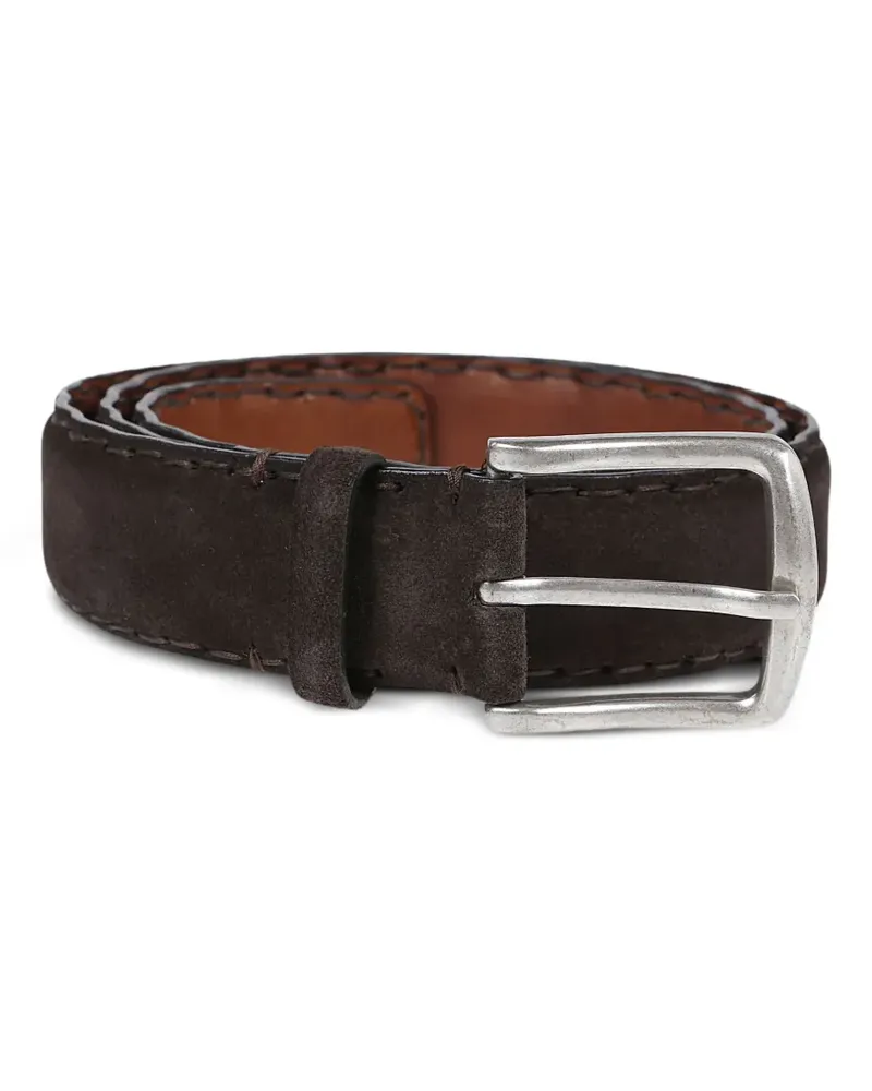 Reptile's House suede leather belt - Braun Braun