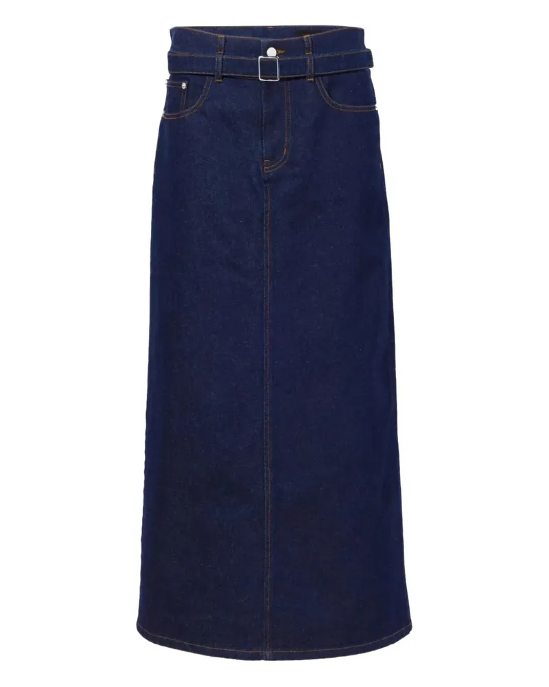 Proenza Schouler Calder Jeansrock - Blau Blau