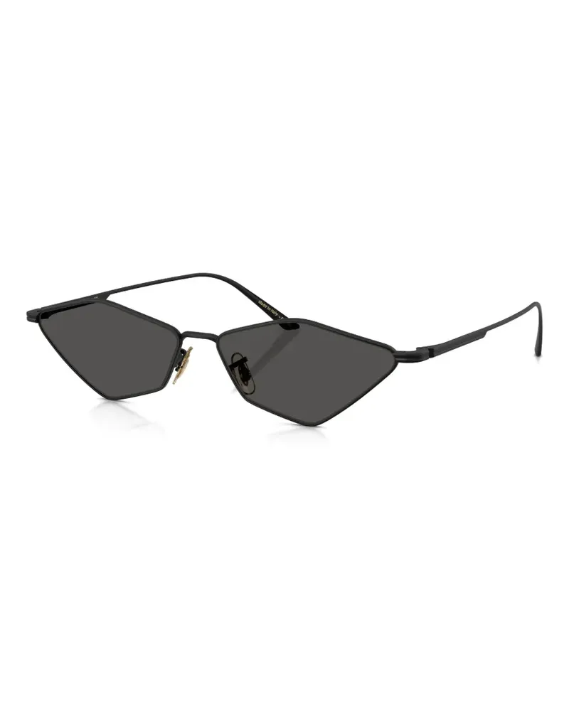 Oliver Peoples 2001C geometric-frame sunglasses - Schwarz Schwarz