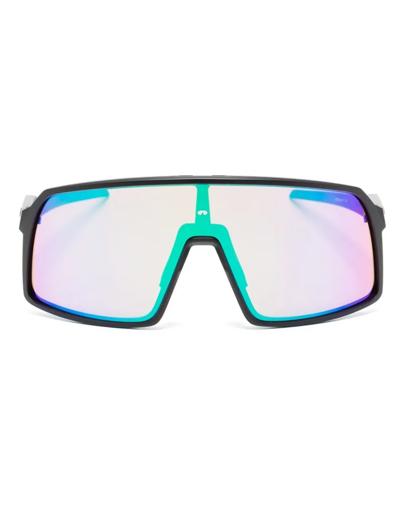 Oakley Matte Brille mit Shield-Gestell - Schwarz Schwarz
