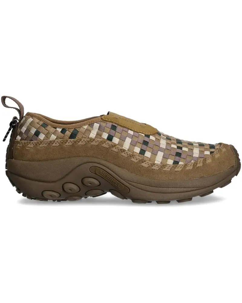 MERRELL Gewebte Jungle Moc Slip-On-Sneakers - Grün Grün