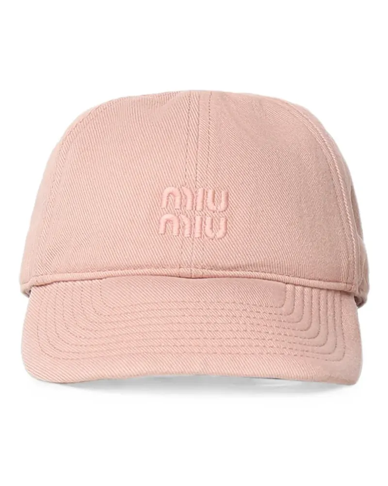 Miu Miu Drill Baseballkappe - Rosa Rosa