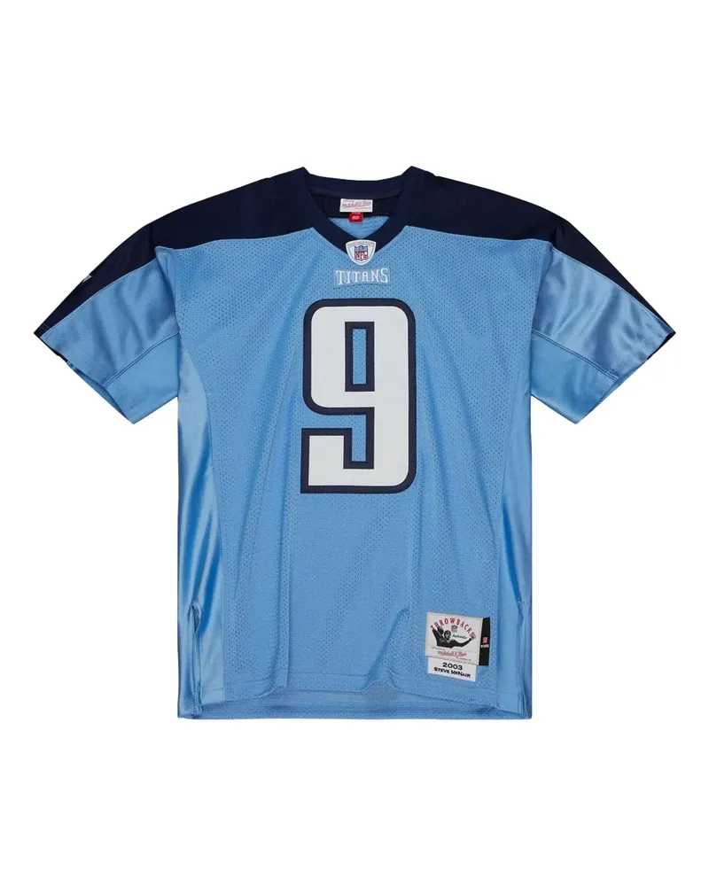 Mitchell & Ness NFL Titans 2003 Steve McNair T-Shirt - Blau Blau