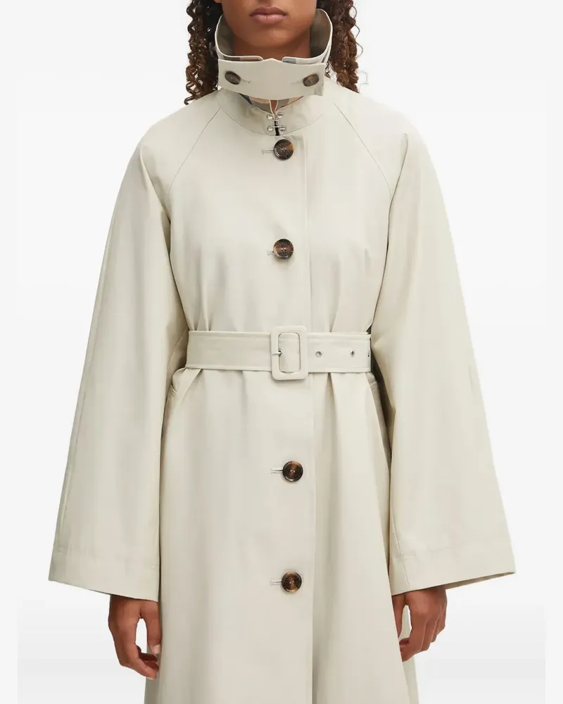 Barbour belted buttoned coat - Nude Nude