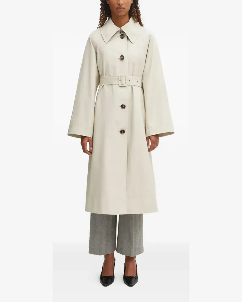 Barbour Mantel mit Gürtel - Nude Nude