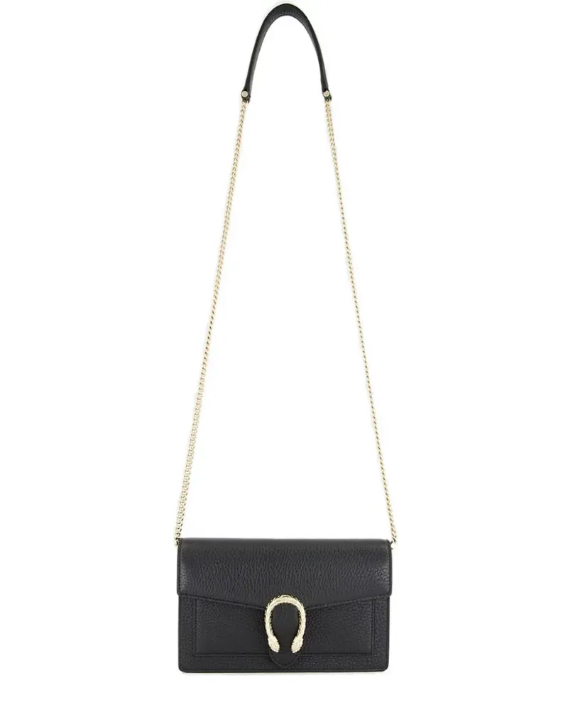 Gucci Dionysus Schultertasche mit Kettenriemen - Schwarz Schwarz