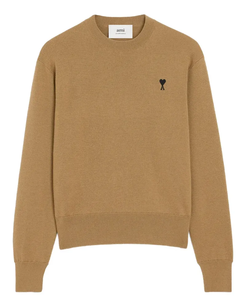 AMI Paris Ami de Coeur Pullover - Braun Braun