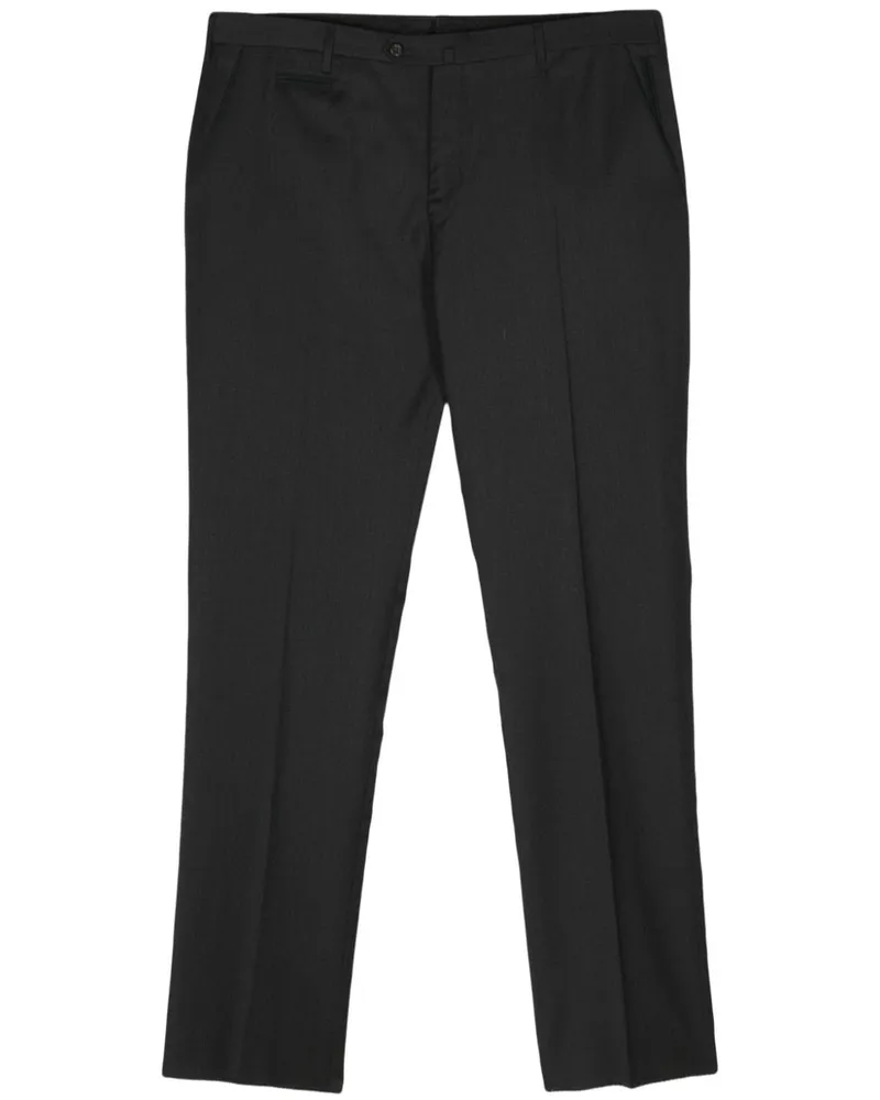 Corneliani Klassische Tapered-Hose Schwarz