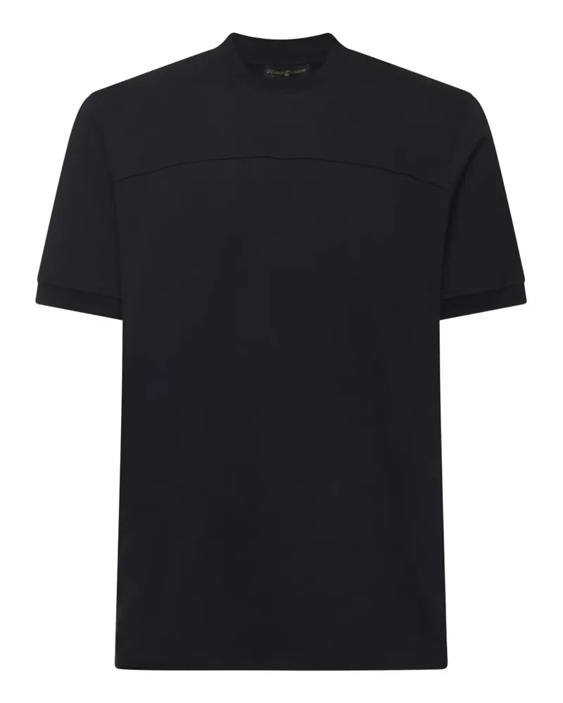 Giuliano Galiano T-Shirt mit Rundhalsausschnitt - Schwarz Schwarz