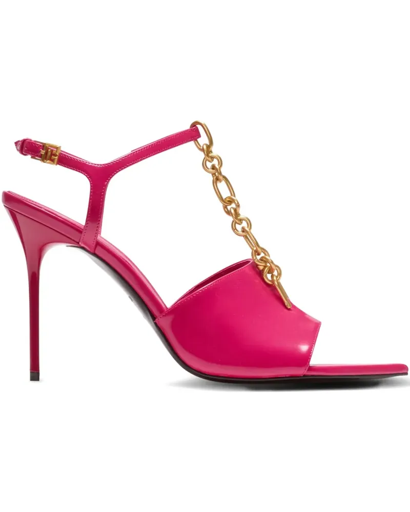 Balmain Spitze Sandalen 95mm - Rosa Rosa