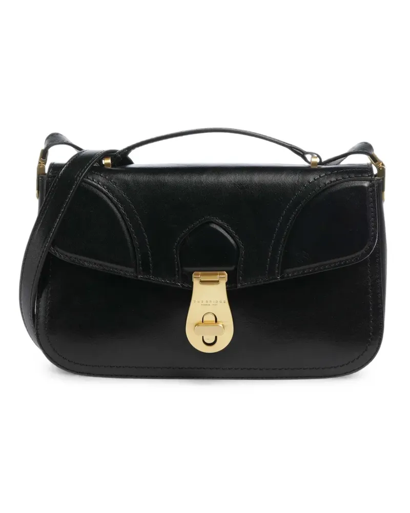 The Bridge Tote Bag mit Klappe - Schwarz Schwarz
