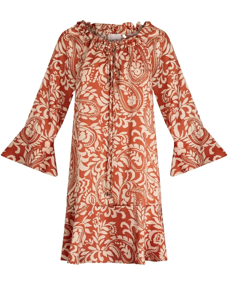 Liu Jo Kleid mit Print - Orange Orange
