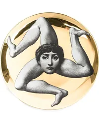 Fornasetti Lina Cavalieri' Wandteller Gold